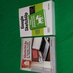 SketchUp A Design Guide for Woodworkers and Google SketchUp Paper Back Books